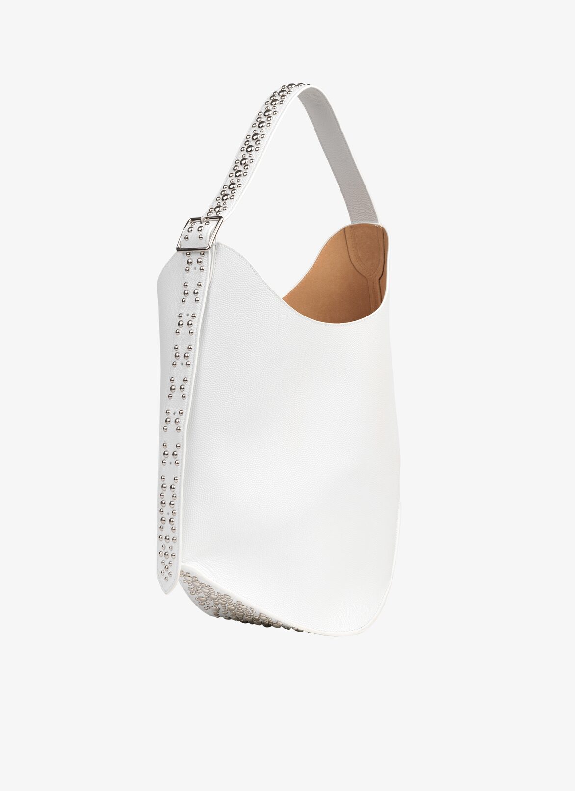 MEDIUM STUDDED GAIL BAG ALAÏA OPTIC WHITE MEDIUM STUDDED GAIL BAG